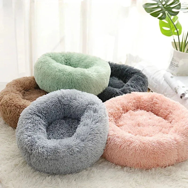Super Cat Bed Warm Sleeping Cat Nest Soft Long Plush Best Pet Dog Bed for Dogs Basket Cushion Cat Bed Cat Mat Animals Sleeping